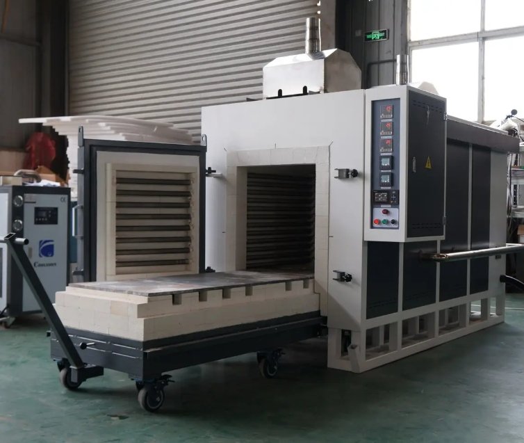 High Temperature Car Bottom Shuttle Kiln Heat Treatment Furnace