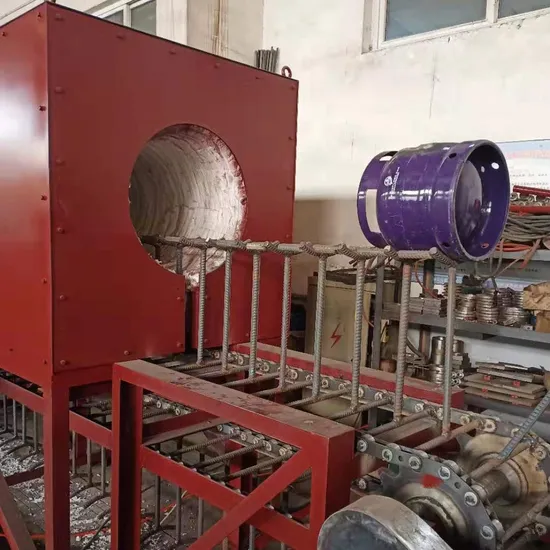 एलपीजी सिलेंडर पुन: योग्यता मरम्मत हीट ट्रीटमेंट फर्नेस